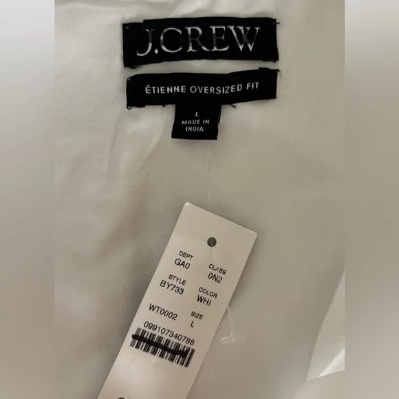 J.Crew Étienne oversized shirt in lightweight oxford - Picture 6 of 7